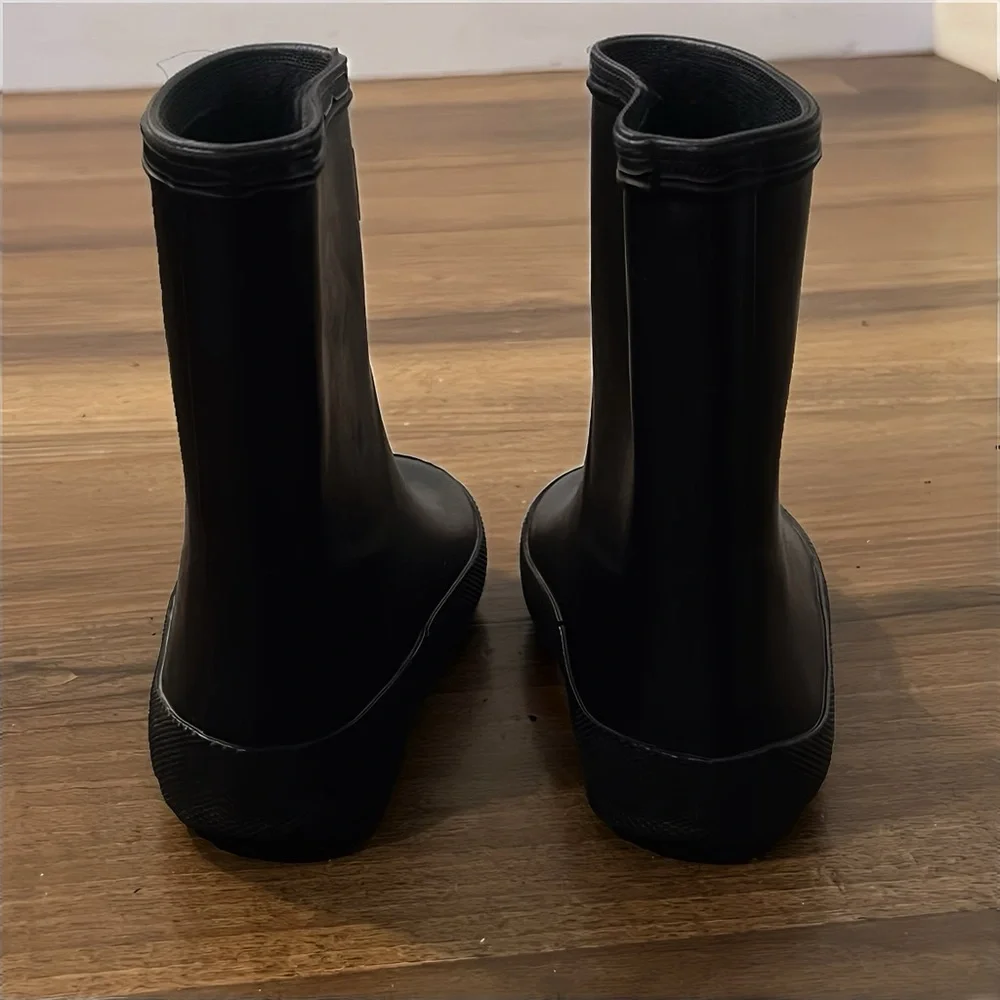 Hunter Toddler Girls Black Rain Boots Size 9 - Picture 4 of 8